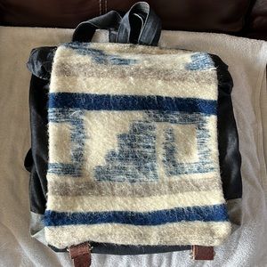Guatemalart Unisex Cotton Chambray Satchel Backpack